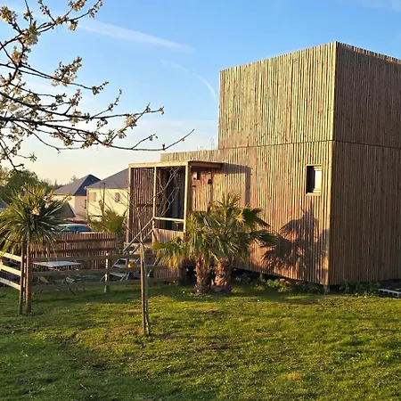 Tiny House à La Campagne Hébergement de vacances Moulins en Bessin