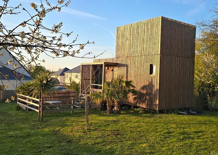 Tiny House à La Campagne Hébergement de vacances Moulins en Bessin