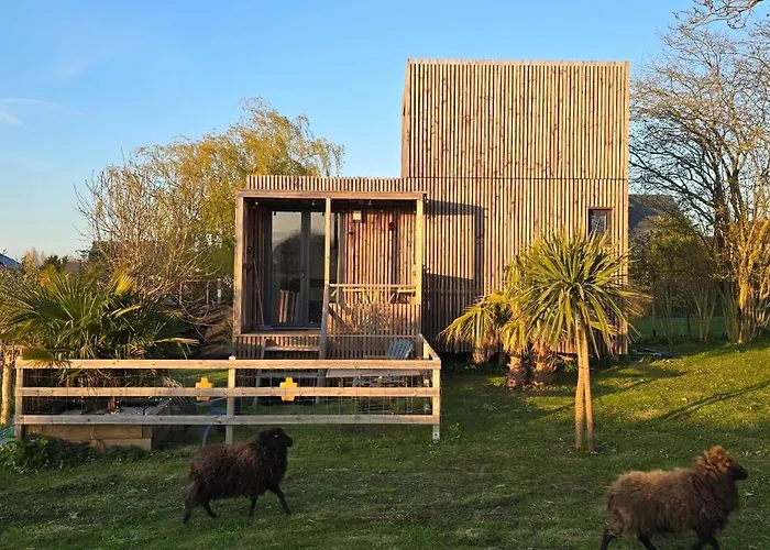 Tiny House à La Campagne Hébergement de vacances Moulins en Bessin